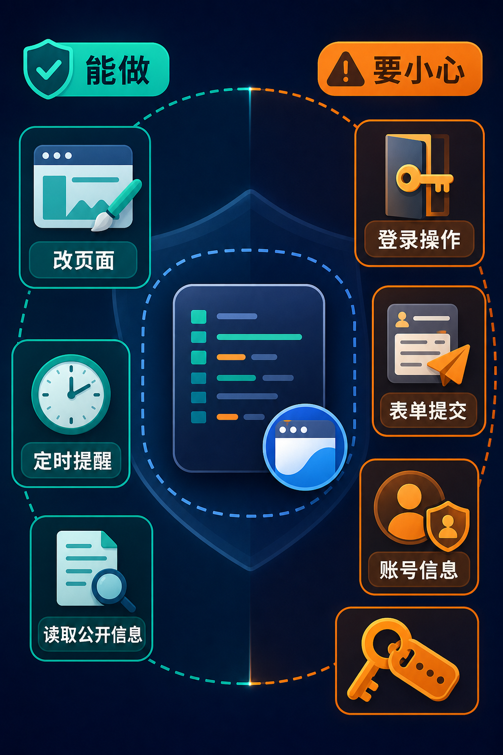 浏览器自动化的权限边界